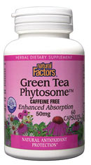 Natural Factors Green Tea Phytosome is an antioxidant clinically proven to scavenge free radicals and prevent damage to cellular structures throughout the human body..
