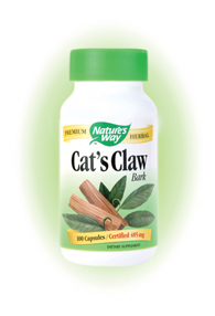 Nature's Way Cat's Claw Bark Capsules. Historically used by Indigenous people of South America..