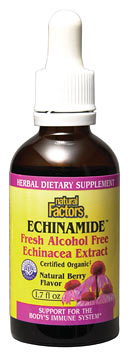 Natural Factors Echinamide Alcohol Free (1.7 oz) is a completely alcohol free product designed specially to help individuals stimulate their immune system and be more resistant to disease.