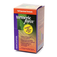 New Chapter's TurmericForce is the most important herb for cardiovascular health, most important herbal COX-2 anti-inflammatory,. and most important herb for maintaining DNA integrity. The ultimate in pure healing herbs. Gluten Free.