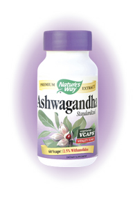 Nature's Way Ashwagandha Standardized Extract is a traditional Ayurvedic herb used for its adaptogenic properties to reduce stress and enhance sleep. Ashwaganda promotes health in bone and tissue which allows for a strong and healthy immune system..