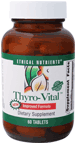 Thyro-Vital provides nutritional support for health function of the thyroid and adrenal glands, which in return supports overall health..