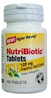 As a natural, non-toxic antimicrobial compound our NutriBiotic Tablets are used internally as a supportive treatment for a wide variety of ailments, including Candida infections, sore throats, intestinal upset, etc. The product is easy to swallow and eliminates the problem of bitter or unpleasant taste..