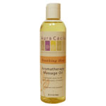 Aura Cacia Soothing Heat Message Oil provides an all natural blend of herbs and vitamins to moisturize and soothe dry and tired skin..
