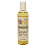 Aura Cacia Tranquility Aromatherapy Massage Oil uses pure botanical extracts to moisturize and soften the skin while soothing and calming the mind..
