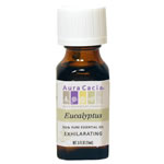 Aura Cacia Eucalyptus Essential Oil (.5oz) is a special aromatic oil derived from Eucalyptus leaves that promises to invigorate the mind, body and spirit..