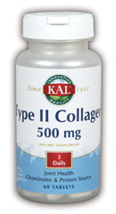 KAL Type II Collagen supports healthy cartilage and alleviates swollen joints and other arthritis symptoms..