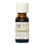 Aura Cacia Citronella  - For aromatherapy use- Tones skin  MIND - Grounds thoughts SPIRT -Stabilizes the spirit.
