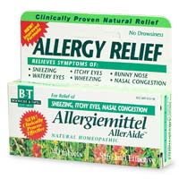 Boericke & Tafel Allergiemittel AllerAide is clinically proven to relieve a wide variety of allergic symptoms.