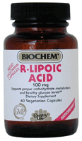 R-alpha Lipoic Acid is an antioxidant. Supports proper carbohydrate metabolism and healthy glucose levels. Kosher, Vegan, Vegetarian, Gluten-Free.