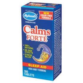 Hylands's Calms Forte is a natural way to calm your nerves and get a good night's rest..
