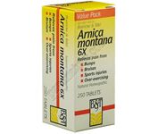 Arnica Montana is a homeopathic remedy indicated for muscular soreness due to overexertion, and facilitates the healing of swelling, bruising, shock, sprains, soreness, injury, and post surgery..