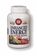 KAL Enhanced Energy Iron-Free Multiple is a multi-vitamin that gives you daily energy and absorbs into the body at a faster rate..