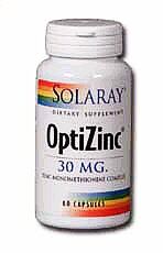 OptiZinc is a patented 1:1 complex of zinc and methionine, the amino acid that is best absorbed by the body..