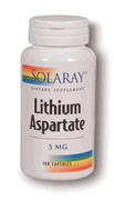 Lithium is an important trace element naturally occurring in many types of foods including grains and vegetables..