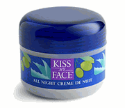 All Night Creme De Nuit by Kiss My Face is the answer to healthy, fresh-looking skin. It moisturizes and leaves skin looking supple and smooth..