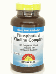Phosphatidyl Choline Complex is derived naturally from soybeans. Supports Brain Health, Nerve Health and Cardiovascular Health..