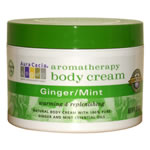 Ginger/Mint Aromatherapy Body Cream (8 fl.oz) Leaves your skin hydrated and silky..