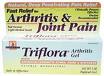 Boericke and Tafel Triflora Arthritis Gel uses natural ingredients to soothe and alleviate muscle and joint pain, featuring a light herbal scent..