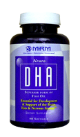 Metabolic Response Modifiers NeuroDHA is a highly concentrated form of omega-3 fish oils, essential to healthy brain and nervous system function, increased concentration and improved vision..