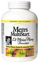 Natural Factors Men's MultiStart Multiple provides a complete spectrum of vitamins, minerals and herbs essential to optimizing men's health..