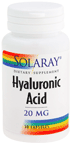 Solaray Hyaluronic Acid from Seacoast Vitamins 25 years of quality service for your natural health..