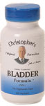 Dr. Christophers Bladder Formula is an herbal diuretic that promotes a healthy urinary tract. It helps to support a healthy bladder, urethra, and kidneys. This all-natural Bladder Formula can help reduce bed-wetting as well..