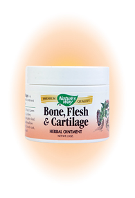 Nature's Way Bone, Flesh & Cartilage Ointment is an all-natural blend that helps support the cartilage, flesh, and bones of your body.It is time-tested..