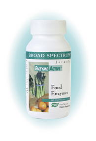 Nature's Way Broad Spectrum Food Enzymes is a great way to get the enzymes you need..