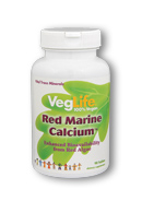 Red Marine Calcium from VegLife provides 100% of the body's daily calcium needs in addition to a full spectrum of trace elements..