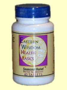 Eastern Wisdom Seasonal Relief Chinese Herbal Formula.