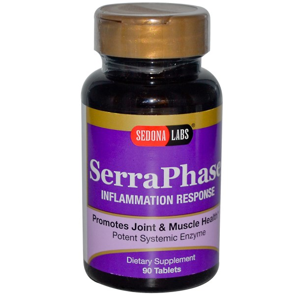SerraPhase from Sedona Labs works hard to reduce inflammation and chronic pain in joints and ligaments. Originally called Arthrozyme, 100% Serrapeptase..