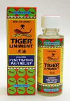 Tiger Balm Liniment penetrates quickly to relieve minor aches and pains, especially those associated with sore and stiff muscles and joints..
