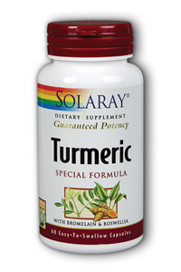 Turmeric combines with the herb boswellia along with Bromelain for a powerful anti-inflammatory formula..