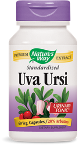 Nature's Way Uva Ursi is an herb that has been used for centuries for its antimicrobial benefits. It has been found to be very effective in naturally supporting urinary tract health..