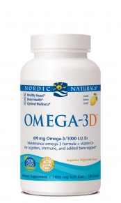 Vitamin D3 from Nordic Naturals provides the body with 1000 IU (International Units) of Cholecalciferol, the most absorbable form of Vitamin D with organic olive oil..