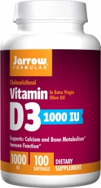 Vitamin D3 is converted by the kidneys into the hormone calcitriol, which in turn,  enhances calcium and phosphorous absorption and stimulates the synthesis of osteocalcin, an important structural protein in bone. Gluten Free Formula..