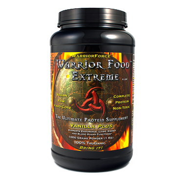 Best Protein Supplement Warrior Food Extreme (1000g)* by Healthforce Nutritionals. Buy your vanilla vegan protein supplement on discount at Seacoast Today!.