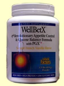 Natural Factors WellBetX Meal Replacement formula is designed to promote and support weight loss through appetite control and glucose balance, while nourishing the body..